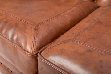 TIPO - 3 seater tufted leather sofa by Mantellassi 1926 - view 3